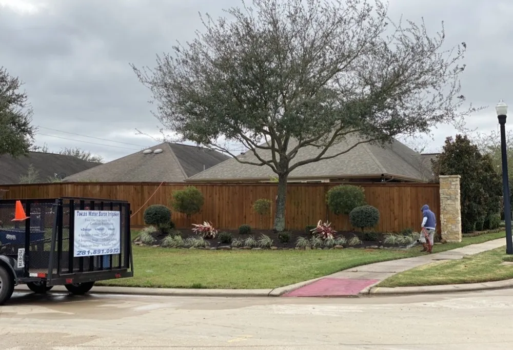 Professional landscaping services near you across Cypress, TX - Water Baron Irrigation