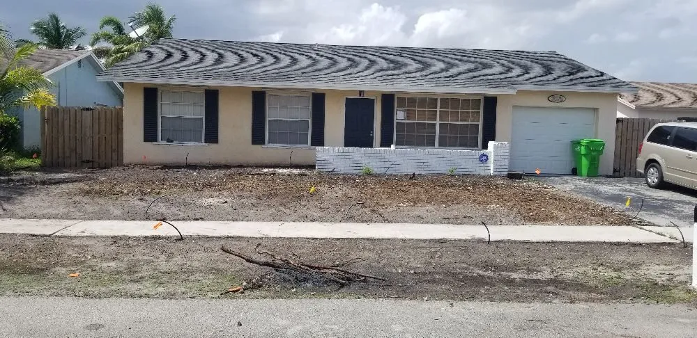 Professional landscape installation in Hollywood, FL - Water Boy Lawn Sprinklers