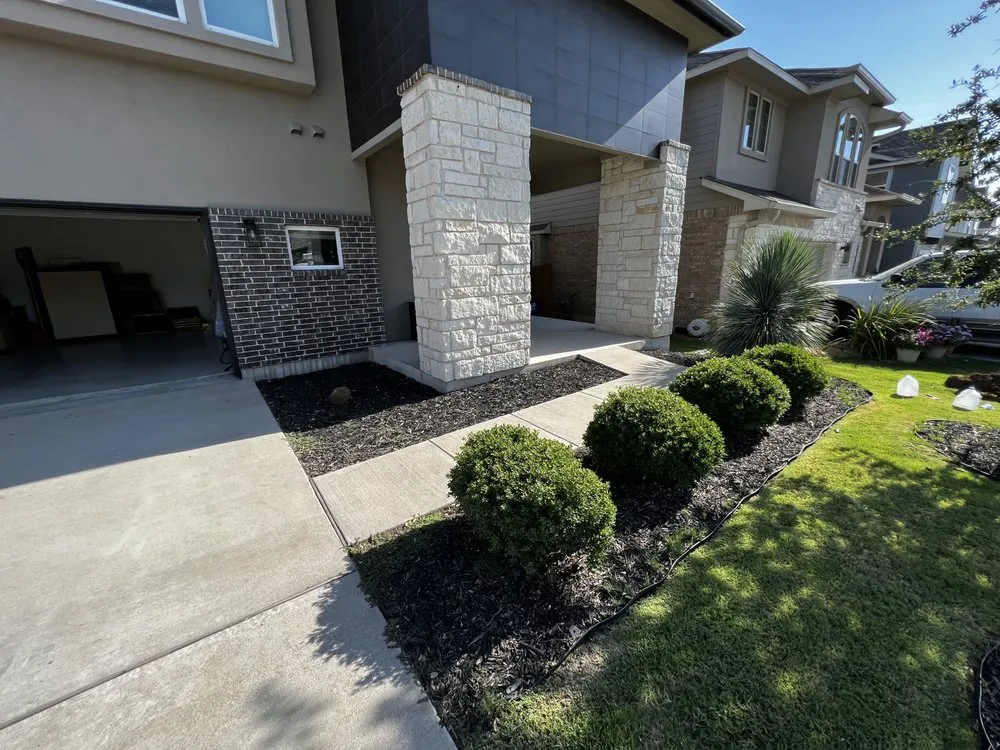 Expert landscape installation with custom design in Austin, TX by Water CenTex