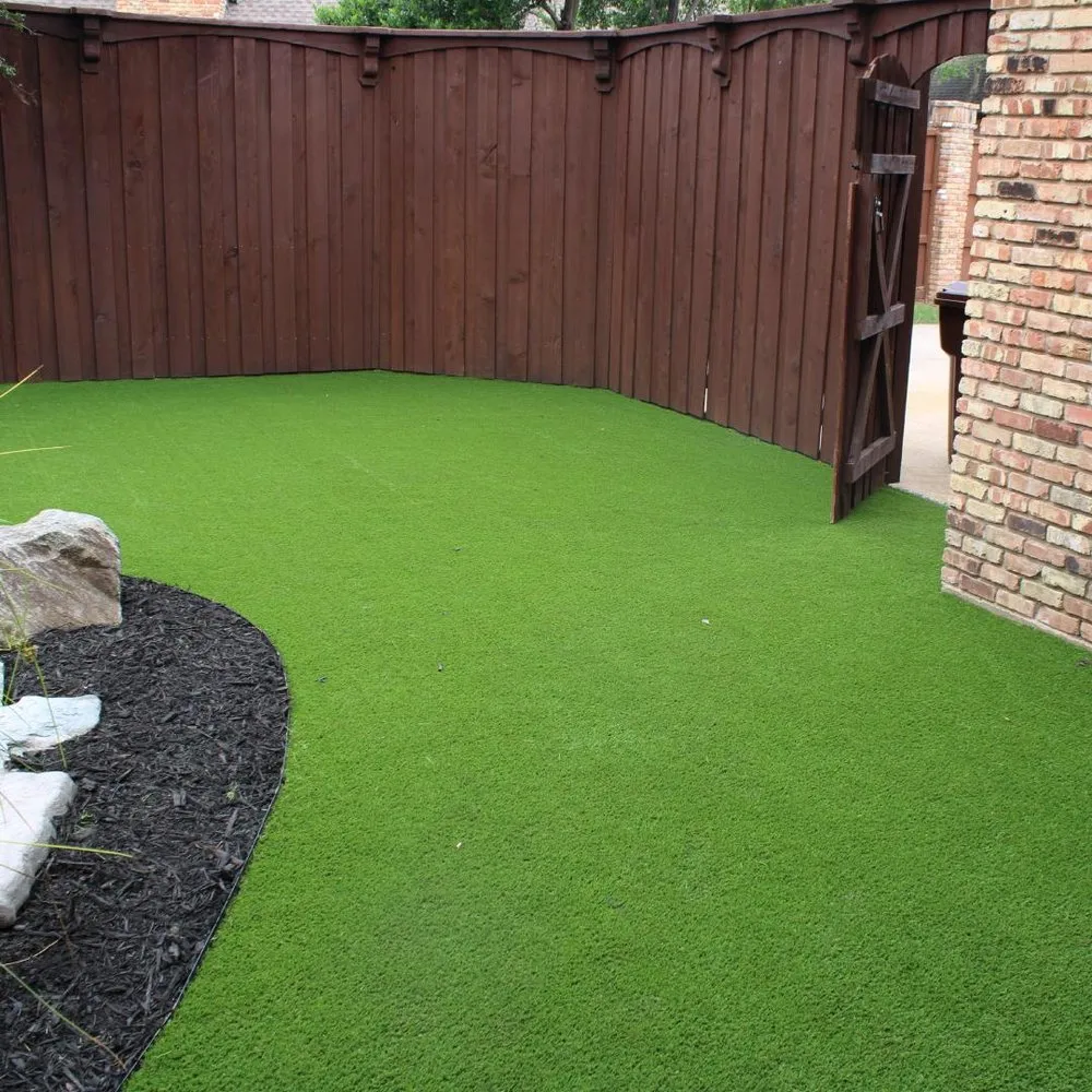 Professional lawn mowing service with custom design in Parker, TX by Water Cloud