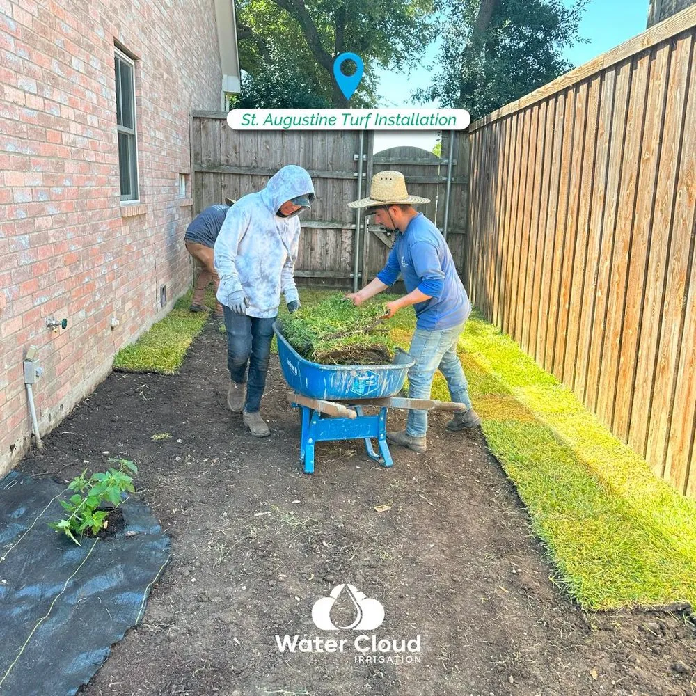 Expert residential landscaping in Parker, TX - Water Cloud