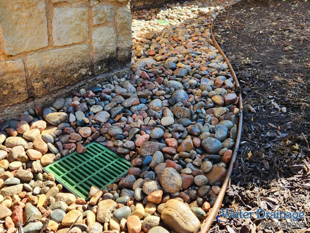 Expert garden landscaping for homes in Dallas, TX by Water Drainage Innovations