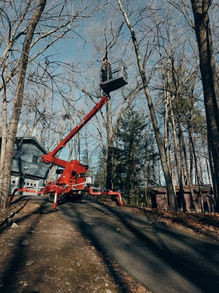 Professional landscape installation in Leverett, MA by Water Earth & Flowers