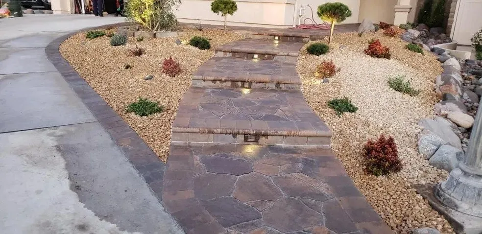 Top-rated landscape installation with custom design in Westminster, CA by Water Front Landscape