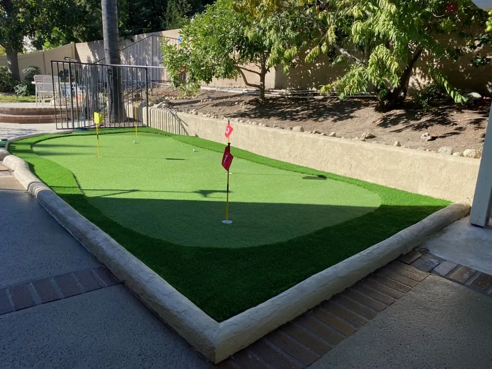 Custom outdoor landscaping in Whittier, CA by Water Savers of So Cal