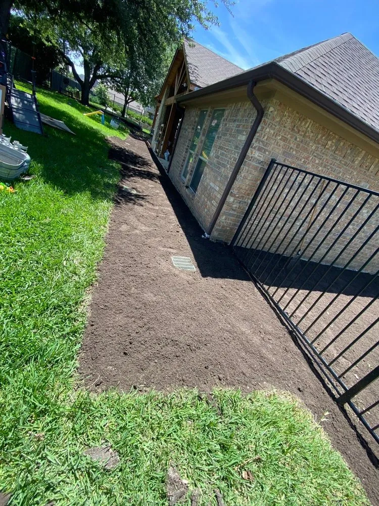 Expert outdoor landscaping in Princeton, TX by Water Sharks