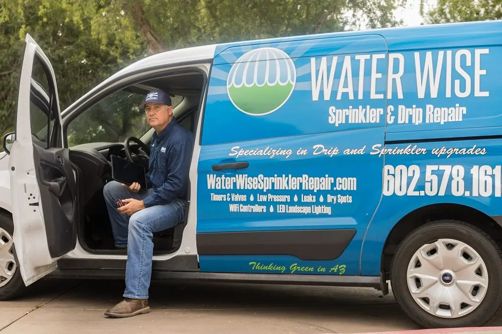 Top-rated outdoor landscaping in Queen Creek, AZ by Water Wise Sprinkler Repair