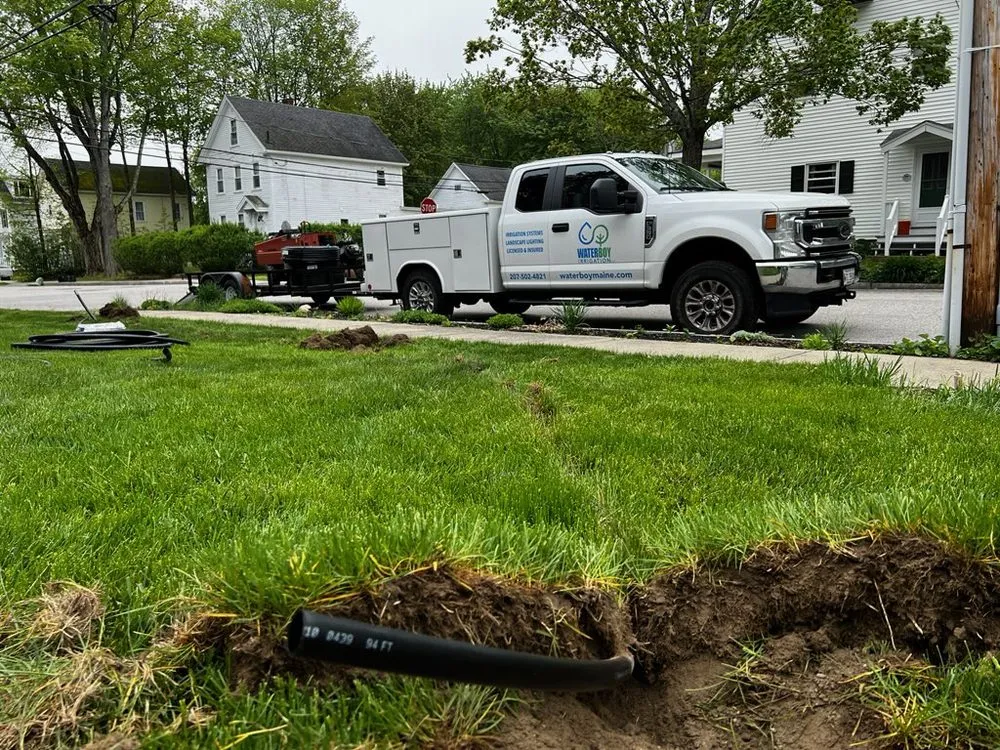 Affordable lawn mowing service in Kennebunk, ME by Waterboy Irrigation