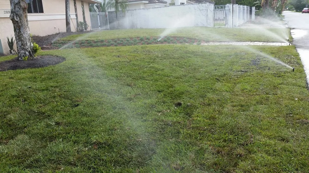 Custom garden landscaping for outdoor upgrades in Davie, FL by Waterboy Sprinkler Pros