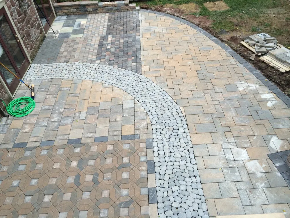 Custom landscape design in Mohnton, PA by Waterfall Gardens