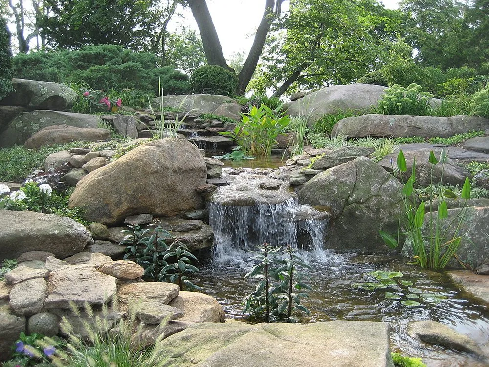 Custom landscape design in Fort Lauderdale, FL - Waterfalls Fountains & Gardens