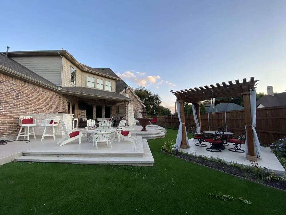 Professional garden landscaping experts serving McKinney, TX - Waterfalls Land Care