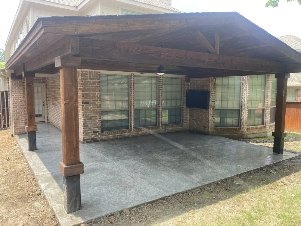 Top-rated yard cleanup service in McKinney, TX by Waterfalls Land Care