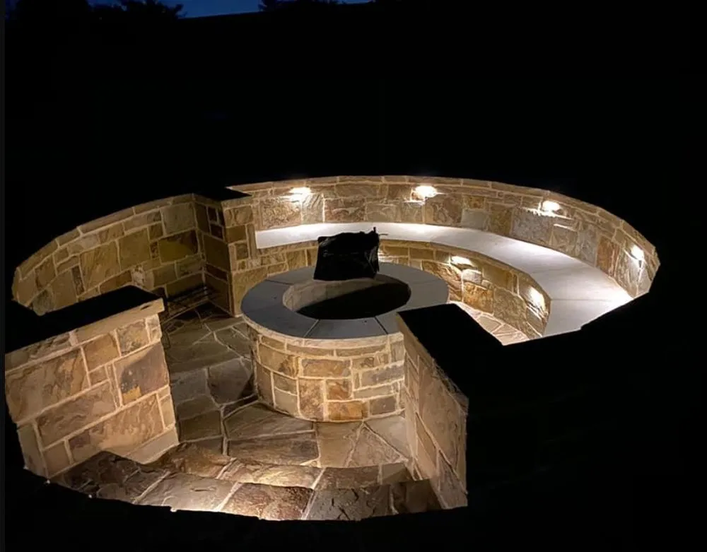 Trusted landscape design for residential properties in McKinney, TX by Waterfalls Land Care