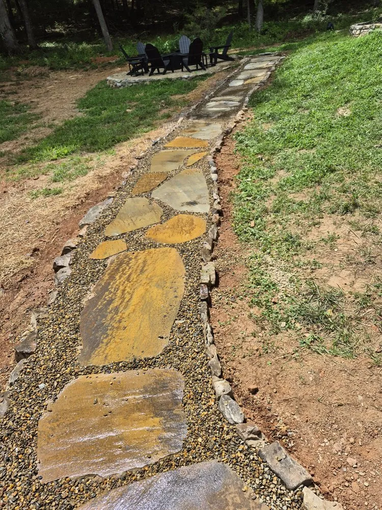 Custom lawn care service in Franklin, NC by Waterfalls Painting And Landscaping