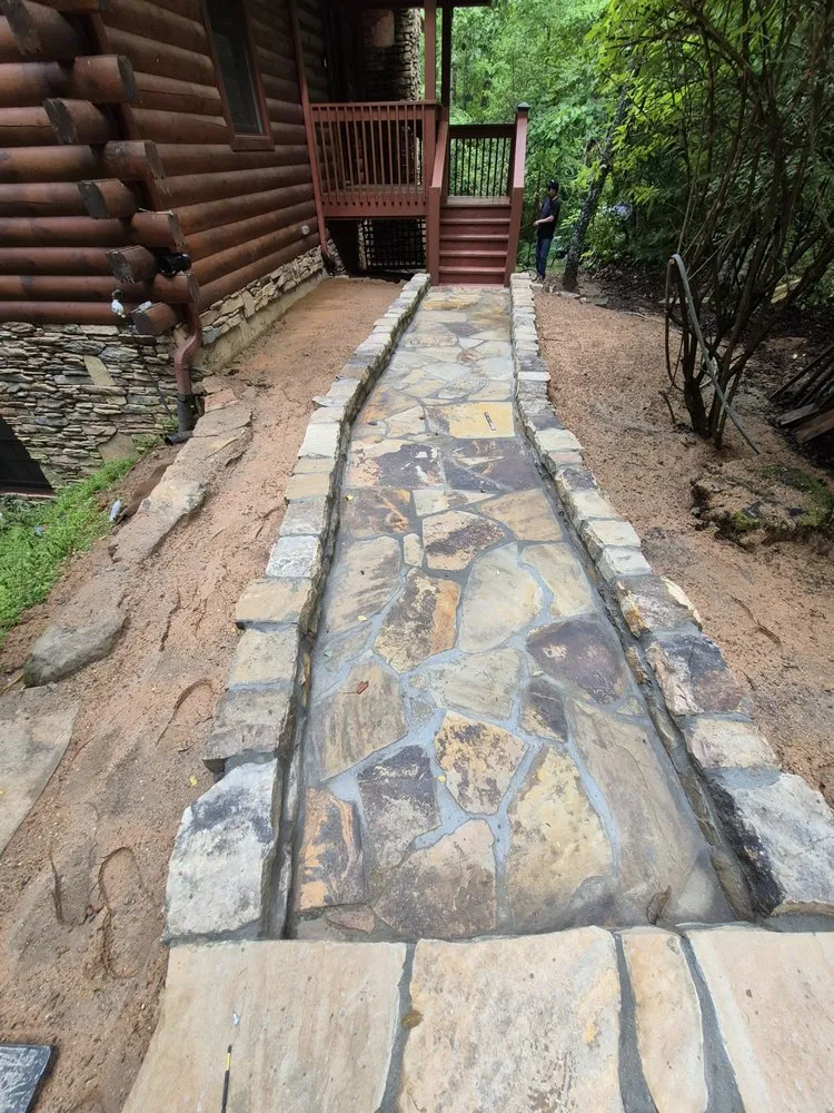 Trusted yard cleanup service in Franklin, NC by Waterfalls Painting And Landscaping