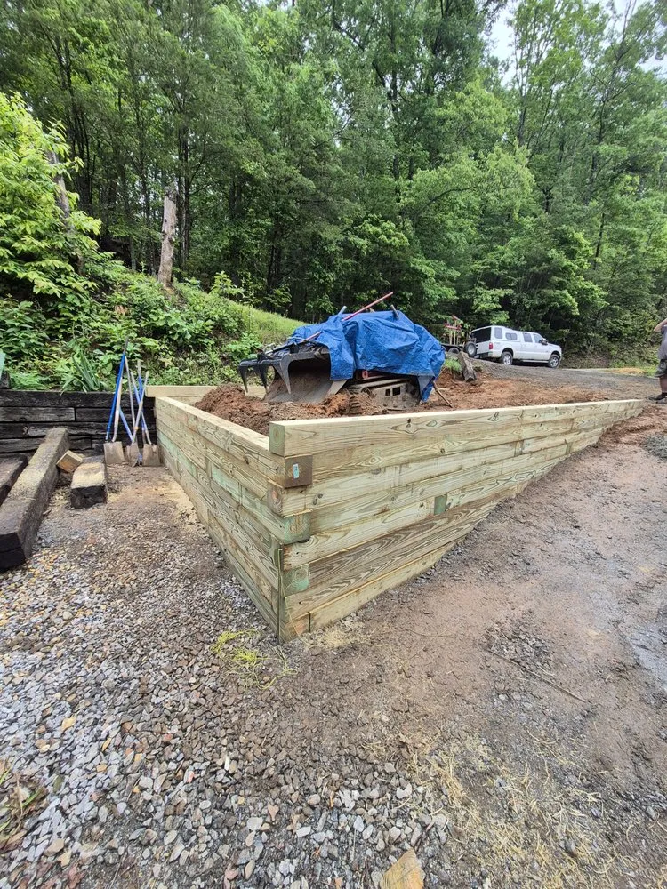 Affordable garden landscaping in Franklin, NC by Waterfalls Painting And Landscaping