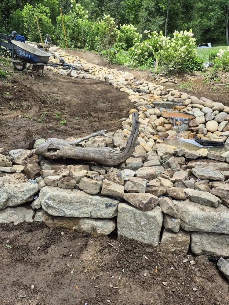 Trusted yard cleanup service for outdoor upgrades in Franklin, NC by Waterfalls Painting And Landscaping