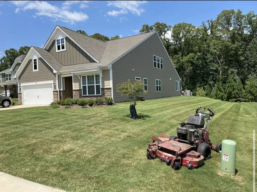 Affordable yard cleanup service for homes in Gold Hill, NC by Waterfront Farms & Landscaping