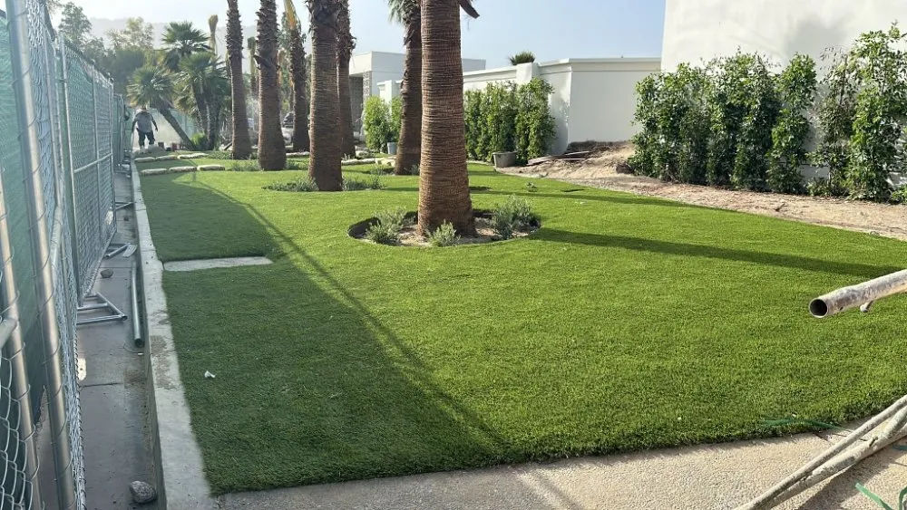 Expert landscape installation in Bakersfield, CA - Waterless Turf