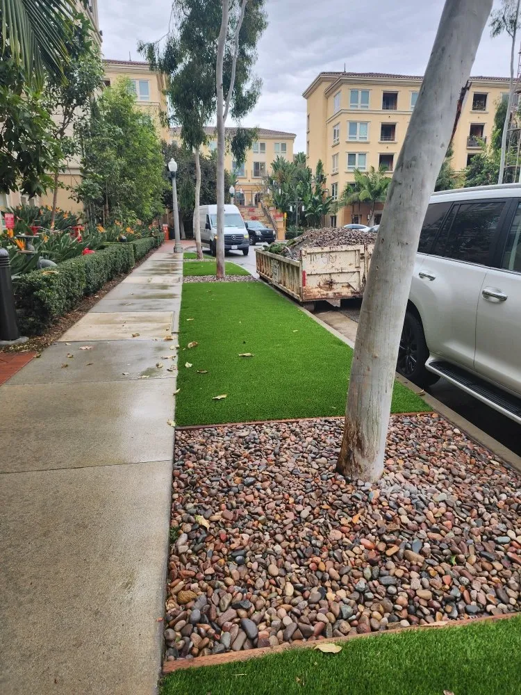 Professional yard maintenance for outdoor upgrades in Bakersfield, CA by Waterless Turf