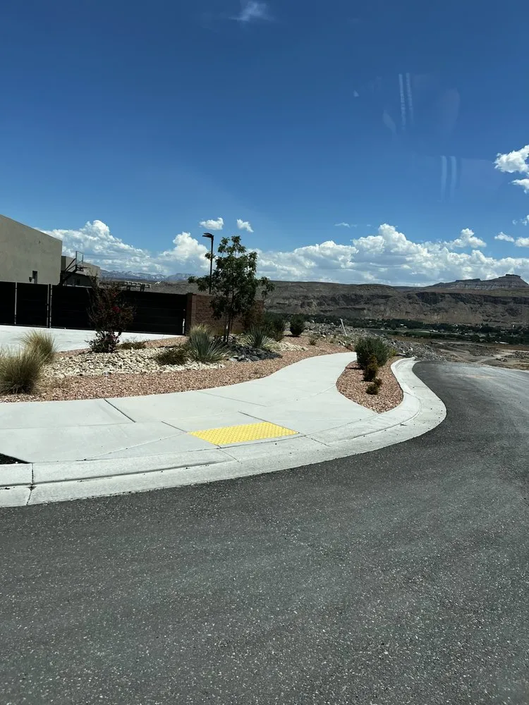 Professional landscape design in Layton, UT by Waterless Yards