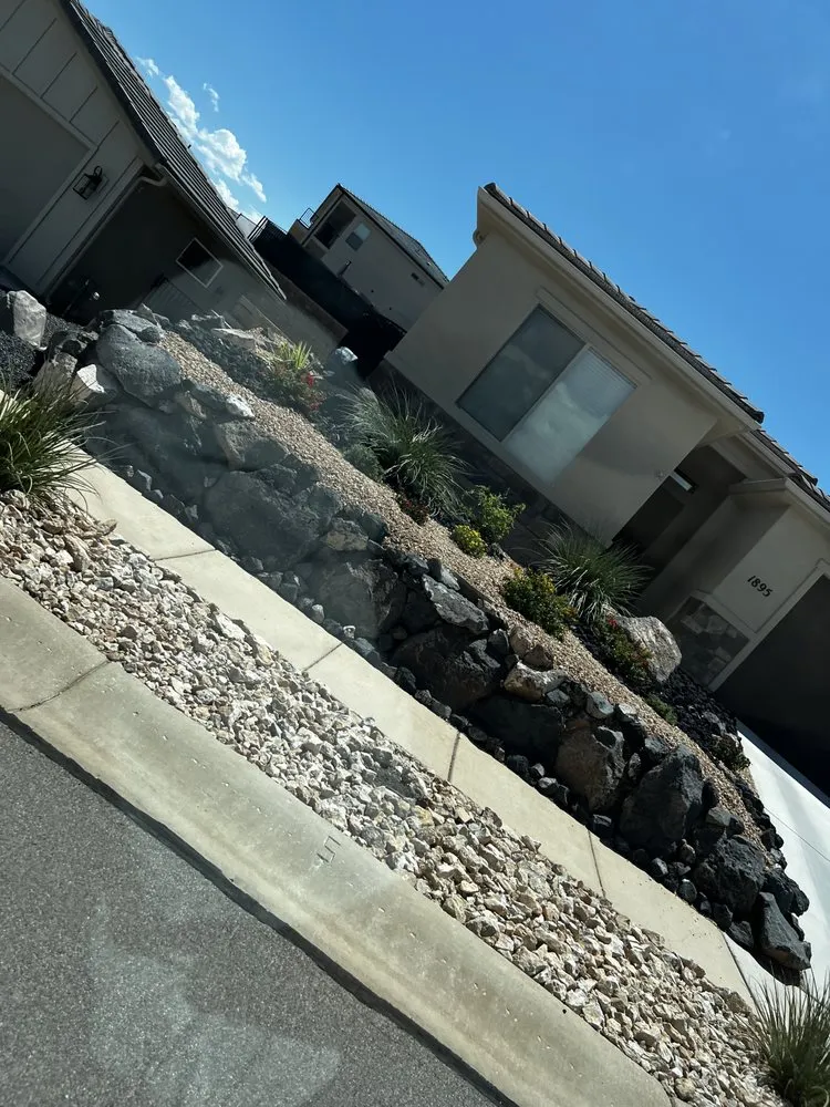 Affordable garden landscaping near you across Layton, UT - Waterless Yards
