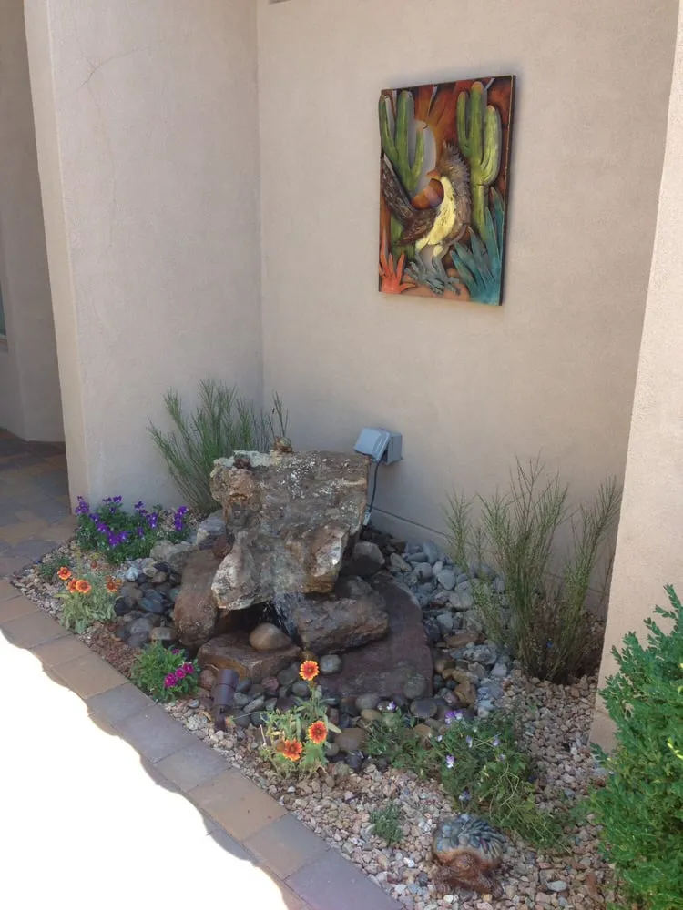 Professional landscape design in Albuquerque, NM by WaterQuest Landscaping