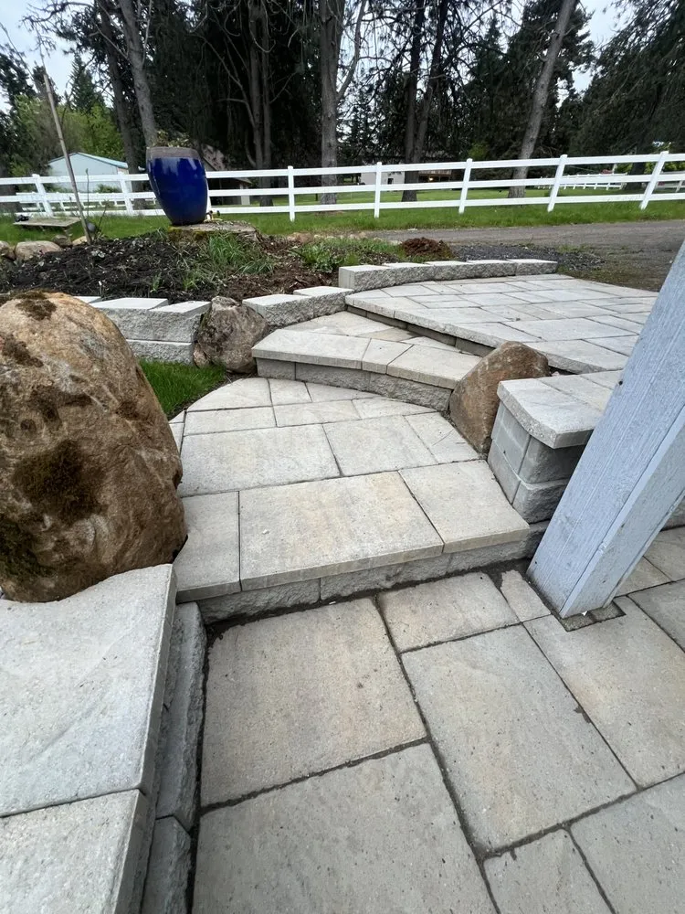 Custom outdoor landscaping for homes in Portland, OR by Waters Edge Northwest