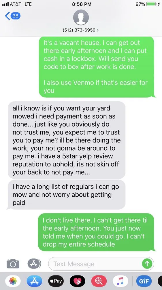 Reliable lawn care service for year-round maintenance in Round Rock, TX by Waters Lawns & More