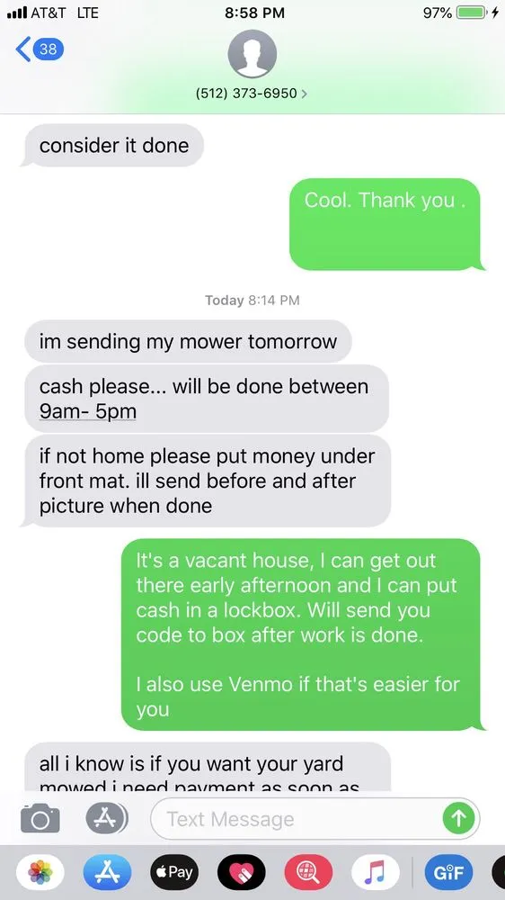 Local lawn care service for beautiful yards in Round Rock, TX by Waters Lawns & More