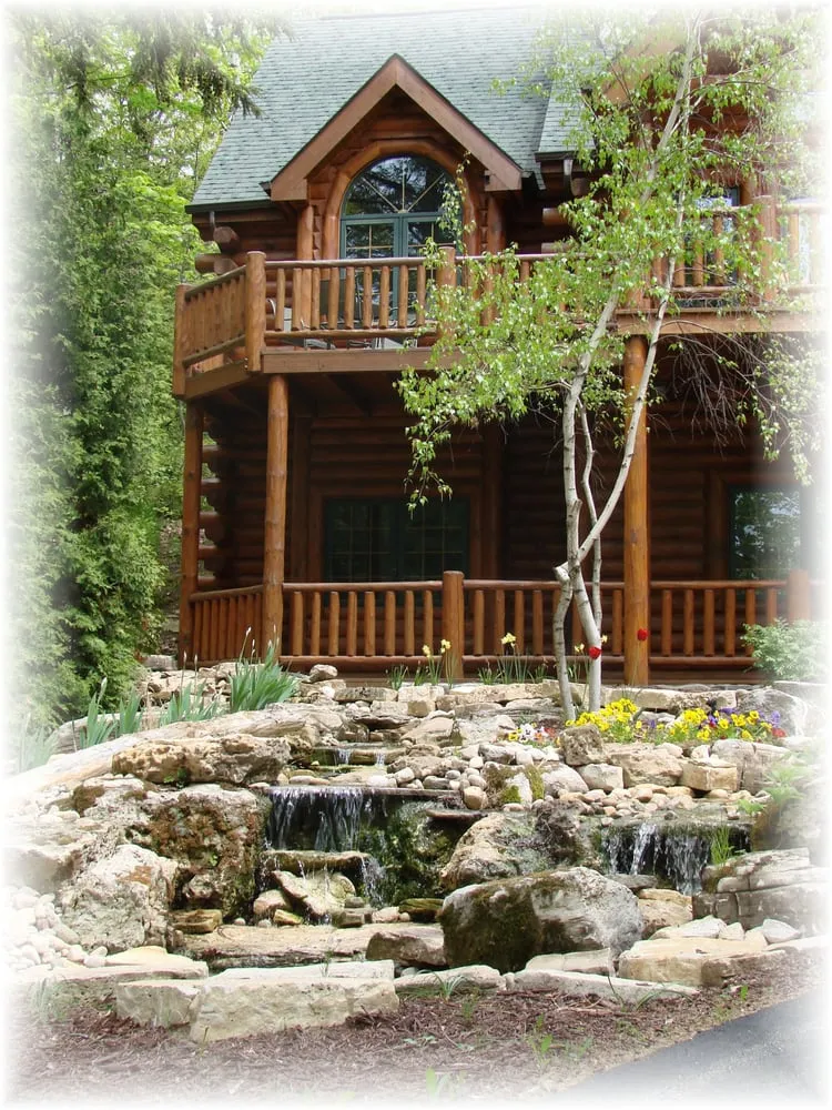 Reliable residential landscaping with custom design across Forestville, WI - WaterScape Designs