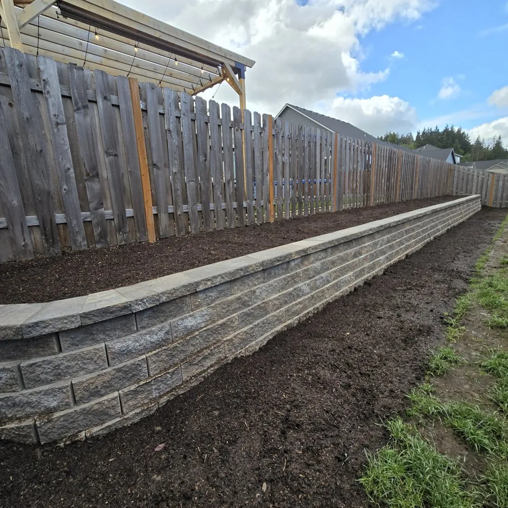 Custom residential landscaping with custom design across Woodburn, OR - Waterside Landscape Maintenance