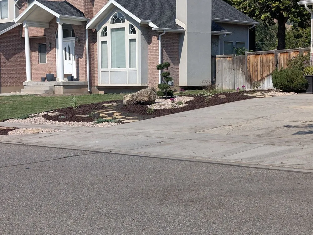 Affordable landscape installation near you in West Valley, UT by Waterstone Landscaping