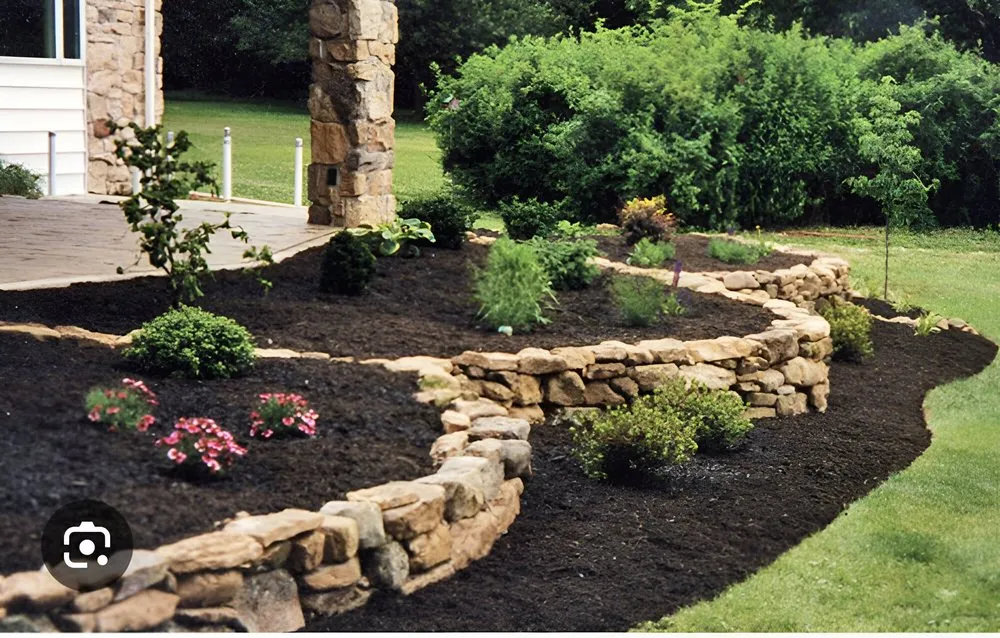 Custom lawn mowing service with custom design in West Valley, UT by Waterstone Landscaping
