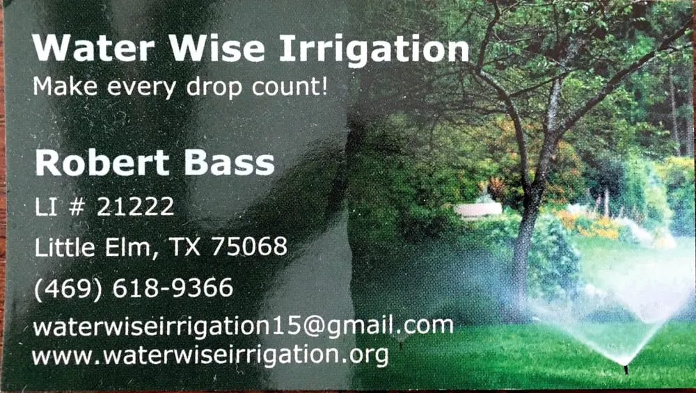 Local landscape design in Little Elm, TX by Waterwise Irrigation