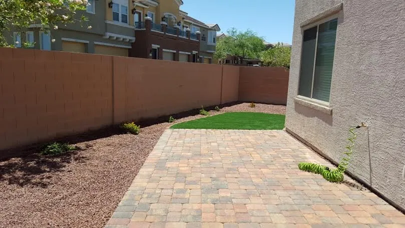 Expert yard cleanup service in Las Vegas, NV by WaterWise Landesign