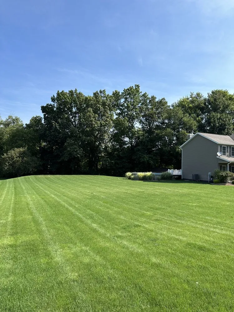 Custom landscape design in New Castle, PA by Watkins Turf Care