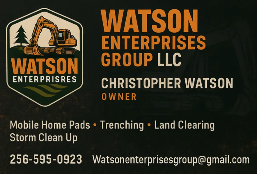 Top-rated yard maintenance for outdoor upgrades in Hanceville, AL by Watson Enterprises Group