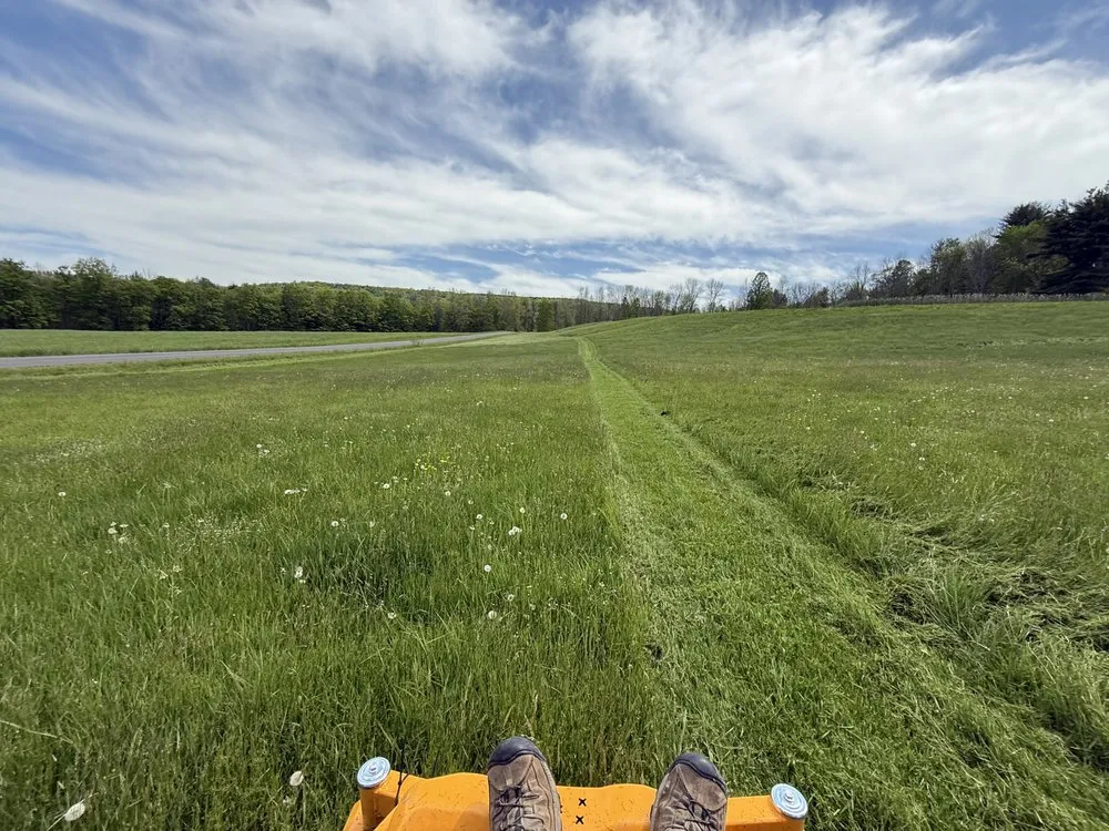 Expert lawn mowing service for year-round maintenance in Cuba, NY by Watson Lawn and IR Inspection