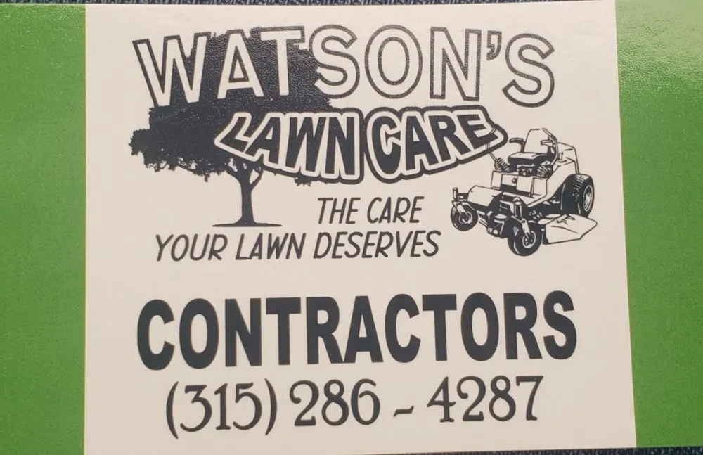 Custom landscaping services near you in Richland, NY by Watson's Lawn Care Contractors