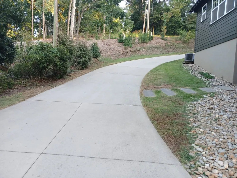 Custom landscape installation in Fair Play, SC - Watsons Lawncare And More
