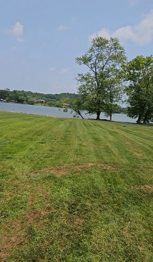 Custom landscape installation in Jefferson City, TN by Watsons Premium Lawn Care