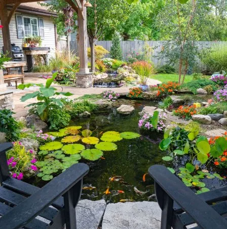 Top-rated landscape design for homes in Charlestown, IN by Watson's Water Features
