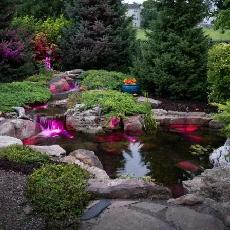 Custom landscape installation for outdoor upgrades across Charlestown, IN - Watson's Water Features