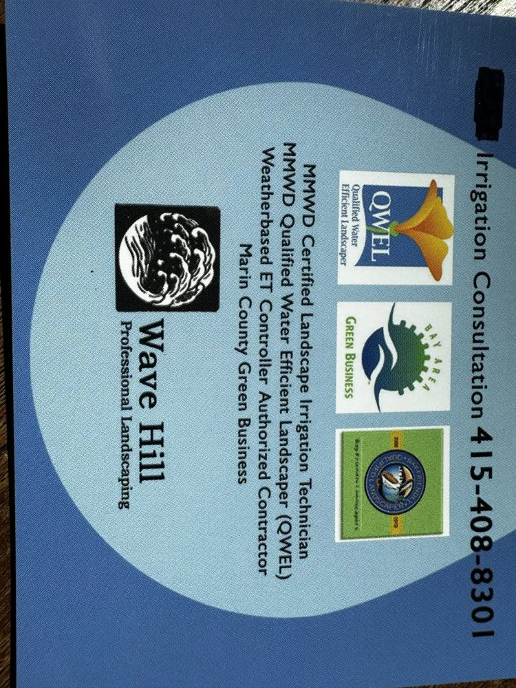 Local residential landscaping in Fairfax, CA by Wave Hill Landscaping and Irrigation