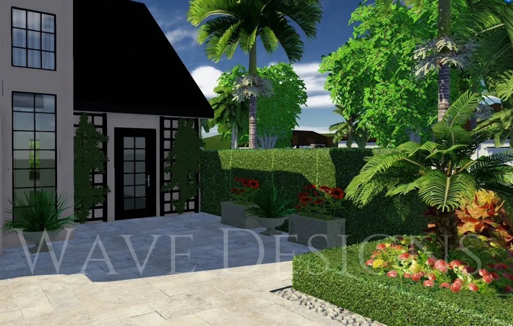 Reliable residential landscaping in Palm Beach County, FL by Wave Landscaping & Design