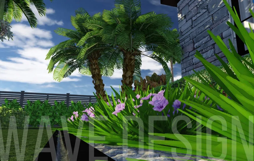 Local garden landscaping for beautiful yards across Palm Beach County, FL - Wave Landscaping & Design