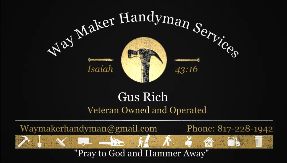 Affordable lawn mowing service in Burleson, TX by Way Maker Handyman Services