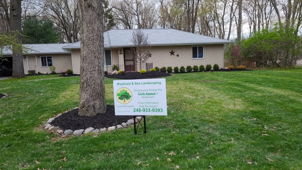 Professional outdoor landscaping in Swartz Creek, MI by Waybrant and Son Landscaping
